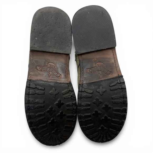 Freebird Manchester Combat Boots Women Size 8 distressed metallic Leather Silver - Picture 8 of 12